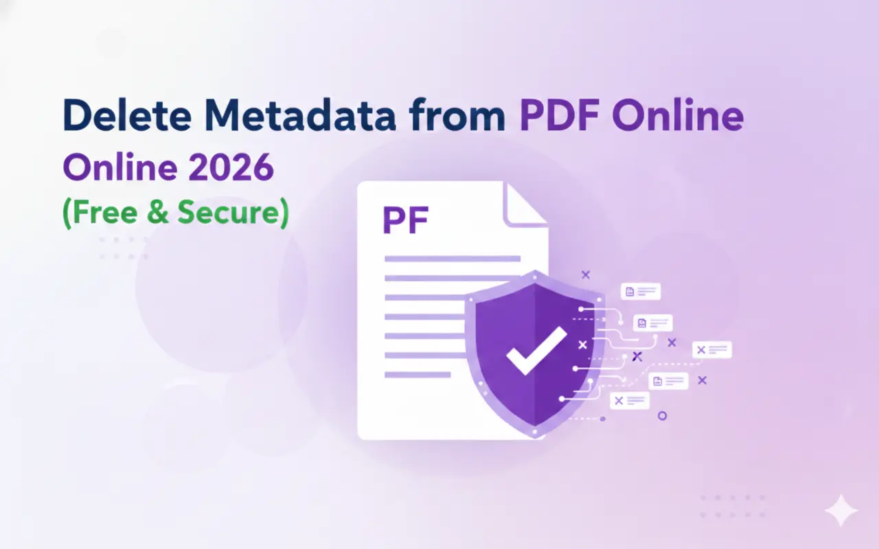 delete metadata from pdf